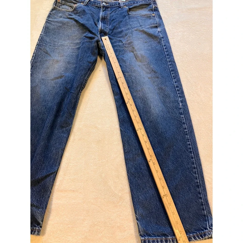 Levi's 550 Relaxed Fit Jeans Mens 40x30 Blue Medium Wash Denim Canada Made